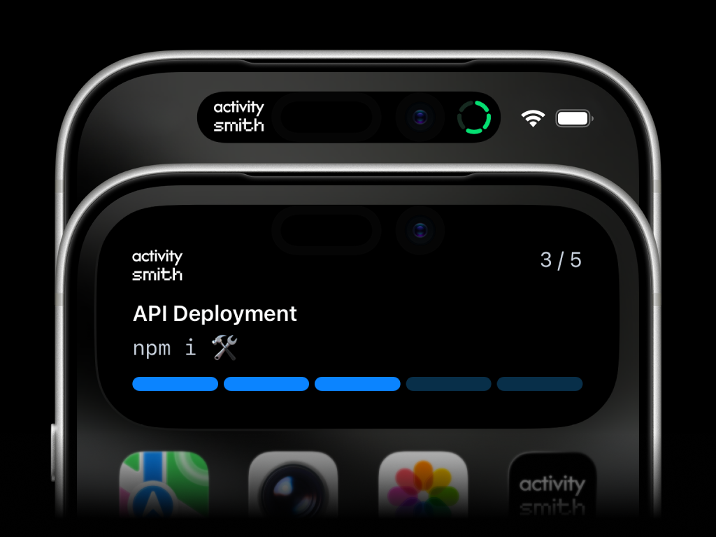 ActivitySmith Live Activities on iPhone