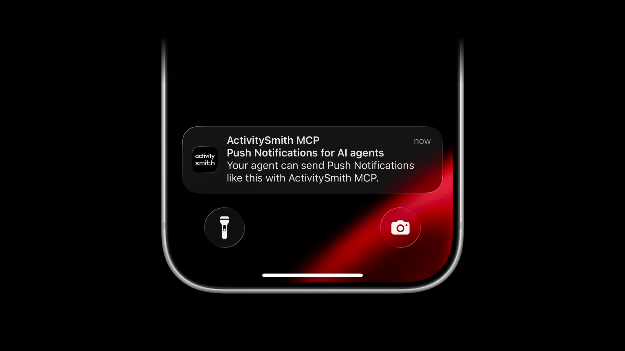 ActivitySmith MCP Push Notification sent by an AI agent